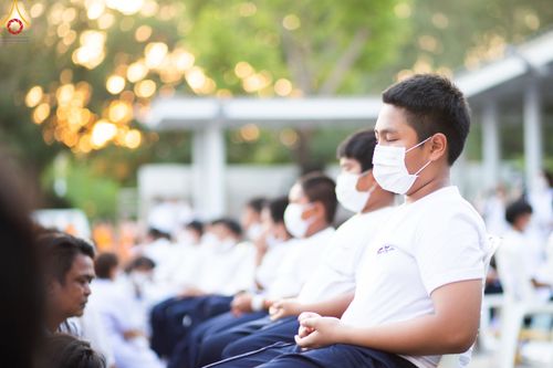 ภาพ No.78395:พิธีตัดปอยผม โครงการหน่อแก้วเปรียญธรรมรุ่นที่ 11  วันที่ 26 มีนาคม พ.ศ.2566  ณ หมู่กุฏิสามเณร อาคารค่ายจองแชมป์ วัดพระธรรมกาย