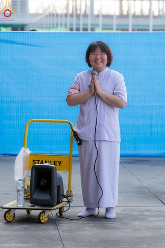 ภาพ No.125528:V.27 มาฆะ สาธุ  การรับบุญเตรียมงาน ปฎิบัติงาน เก็บงาน ของเจ้าหน้าที่หน่วยงานต่างๆ เพื่อวันมาฆบูชา วันเสาร์ที่ 24 กุมภาพันธ์  พ.ศ. 2567 ณ วัดพระธรรมกาย จ.ปทุมธานี