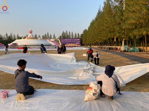 ภาพ No.109500:V.7 พลังใจ การเตรียมงาน เก็บงาน การรับบุญของเจ้าหน้าที่หน่วยงานต่างๆ เพื่อโครงการธรรมยาตรา กตัญญูบูชามหาปูชนียาจารย์ พระมงคลเทพมุนี (สด จนฺทสโร) พระผู้ปราบมาร อนุสรณ์สถาน 7 แห่ง ปีที่ 12 ระหว่างวันที่ 2 - 31 มกราคม พ.ศ.2567