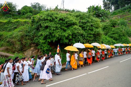 ภาพ No.226415:วันที่ 7-10 พฤษภาคม พ.ศ. 2568 โครงการเดินธรรมยาตรา สยาม-ลังกา ธรรมยาตรา ฉลองเทศกาลวิสาขบูชาแห่งชาติ ศรีลังกา บูชาธรรม 81 ปี หลวงพ่อธัมมชโย เมืองนูวราอิลิยา ประเทศศรีลังกา