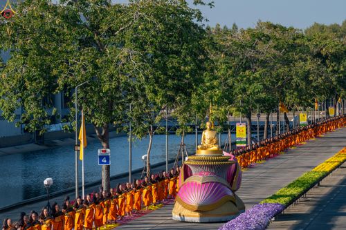 ภาพ No.279638:วันที่ 2 มกราคม พ.ศ.2569 พิธีต้อนรับพระธรรมยาตรา ครั้งที่ 1 ณ วัดพระธรรมกาย (วิหารหลวงปู่ - พระมหาธรรมกายเจดีย์)