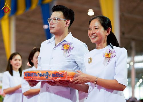 ภาพ No.264585:วันอาทิตย์ที่ 2 พฤศจิกายน พ.ศ. 2568 พิธีทอดกฐินสามัคคี ณ สภาธรรมกายสากล วัดพระธรรมกาย