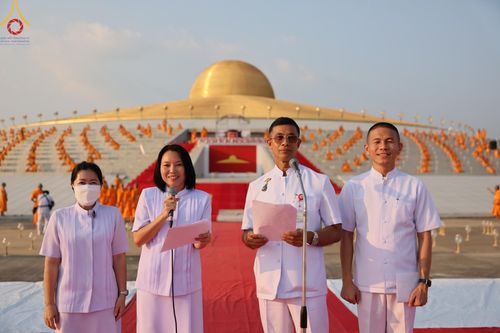 ภาพ No.125496:V.27 มาฆะ สาธุ  การรับบุญเตรียมงาน ปฎิบัติงาน เก็บงาน ของเจ้าหน้าที่หน่วยงานต่างๆ เพื่อวันมาฆบูชา วันเสาร์ที่ 24 กุมภาพันธ์  พ.ศ. 2567 ณ วัดพระธรรมกาย จ.ปทุมธานี