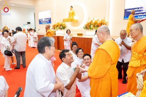 ภาพ No.238954:วันเสาร์ที่ 16 สิงหาคม พ.ศ. 2568 งานบุญประจำปี ครั้งที่ 20 พิธีทักษิณานุปทานแด่บรรพชน ตระกูลผ่องสวัสดิ์และหมู่ญาติที่ล่วงลับไปแล้ว ณ พระมหาเจดีย์ทัตตชีโว ศูนย์อบรมเยาวชนกาญจนบุรี