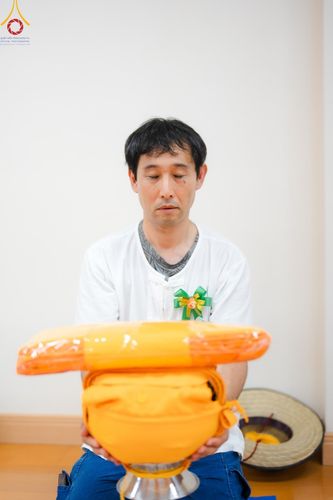 ภาพ No.147559:พิธีตัดปอยผม ขอขมา มอบบาตร ผ้าไตร โครงการปฐมอุปสมบท สมโภชอุโบสถ บูชาธรรม 80 ปี หลวงพ่อธัมมชโย ณ วัดพระธรรมกายโทชิหงิ ประเทศญี่ปุ่น วันพฤหัสบดีที่ 8 สิงหาคม พ.ศ. 2567