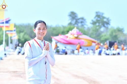 ภาพ No.130136:V.34 เพื่อธรรมเพื่อบางกล่ำ การรับบุญของเจ้าหน้าที่หน่วยงานต่างๆ  เพื่องานธรรมยาตราอัญเชิญพระบรมสารีริกธาตุ ประดิษฐาน ณ มหารัตนเจดีย์สิริปทุมสวรรค์ (เจดีย์อริยพุทธะ 5 พระองค์) ณ ศูนย์ปฏิบัติธรรมภาคใต้ อ.บางกล่ำ จ.สงขลา ระหว่างวันที่ 9-10 มีนาคม พ.ศ. 2567