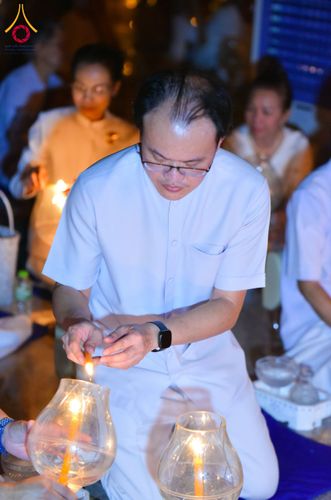 ภาพ No.210799:วันพฤหัสบดีที่ 13 มีนาคม พ.ศ. 2568  สมโภชพระประธานอุโบสถวัดป่าอุบลแก้ว จังหวัดอุบลราชธานี