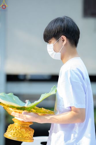 ภาพ No.78613:พิธีตัดปอยผมและปลงผมนาคธรรมทายาท  โครงการบรรพชาและอุปสมบทหมู่ วันคุ้มครองโลก วันที่ 26 มีนาคม พ.ศ.2566 ณ หมู่บ้านบรรลุธรรม วัดพระธรรมกาย