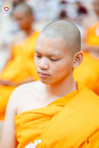 ภาพ No.350115:วันที่ 17-18 กันยายน พ.ศ. 2569 โครงการบรรพชาพัฒนาคุณธรรม จริยธรรม สำหรับนักเรียนนายสิบตำรวจ (นสต.) รุ่นที่ 16 ศูนย์ฝึกอบรมตำรวจภูธรภาค 1  ได้จัดกิจกรรม ณ สภาธรรมกายสากล ห้องแก้ว2