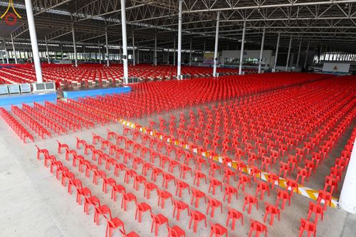 ภาพ No.61529:V.36 ทุ่มเทเพื่อพ่อ 80 ปี ภาพการเตรียมงานของหน่วยงานต่างๆ เพื่อพิธีฉลองอายุวัฒนมงคล 80 ปี หลวงพ่อธัมมชโย และรับถวายมหาสังฆทาน 10,000 กว่าวัดทั่วประเทศ ในวันคุ้มครองโลก จันทร์ที่ 22 เมษายน พ.ศ.2567