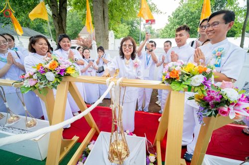 ภาพ No.144896:พิธีประดิษฐานลูกนิมิตมหาสมบัติ ผูกสีมาสถาปนาอุโบสถ บูชาธรรม ๘๐ ปี หลวงพ่อธัมมชโย วันอาทิตย์ที่ ๓๐ มิถุนายน พ.ศ. ๒๕๖๗ วัดพระธรรมกายนิวเจอร์ซี ประเทศสหรัฐอเมริกา