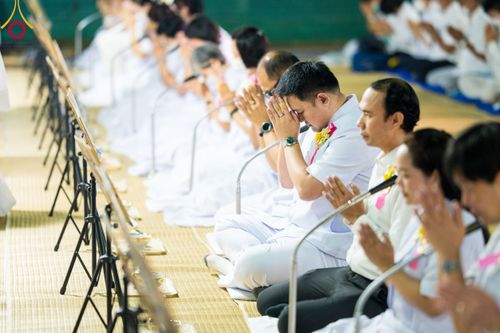 ภาพ No.109175:พิธีถวายภัตตาหารเป็นสังฆทาน แด่คณะพระธรรมยาตราฯ วันที่ 10 มกราคม พ.ศ. 2567 ณ อนุสรณ์สถานคลองบางนางแท่น อ.สามพราน จ.นครปฐม