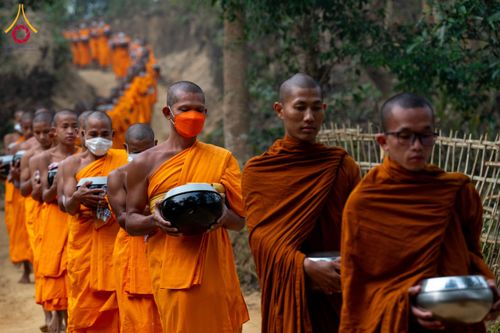 ภาพ No.130969:Photo Story ปฐมบรรพชาชาวพุทธมาร์มา Episode 4/5 วันที่ 13 กุมภาพันธ์พ.ศ. 2567 ณ วัดธัมจักร อรัญกุฏิ บังกลาเทศ