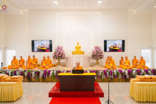 ภาพ No.76711:พิธีทอดผ้าป่าชิตังเม อาคารหยุดเป็นตัวสำเร็จ วันอาทิตย์ที่ ๒๖ กุมภาพันธ์ พ.ศ. ๒๕๖๖ ณ ศูนย์ปฏิบัติธรรมพระมงคลเทพมุนี( สด จนฺทสโร ) อ.สองพี่น้อง จ.สุพรรณบุรี