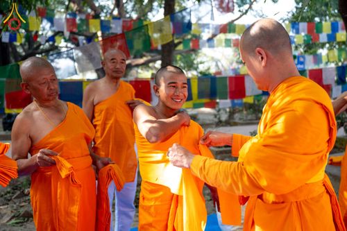 ภาพ No.209982:วันอังคารที่ 4 มีนาคม พ.ศ. 2568 พิธีบรรพชาสามเณรเนปาล 500 รูป ณ ลุมพินี ประเทศเนปาล