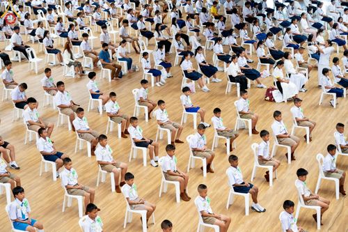 ภาพ No.152831:อบรมเชิงปฎิบัติการจัดกิจกรรมทอดกฐินสัมฤทธิ์ และพิธีมอบผ้าไตรประธานกฐินสัมฤทธิ์เด็กดี V-Star ประจำปีพุทธศักราช 2567  วันเสาร์ที่ 7 กันยายน พ.ศ.2567 ณ สภาธรรมกายสากล วัดพระธรรมกาย