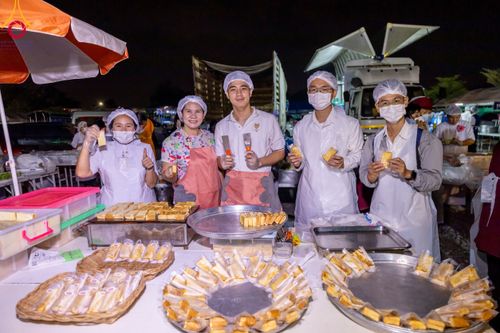 ภาพ No.115632:พิธีถวายภัตตาหารเป็นสังฆทาน แด่คณะพระธรรมยาตรา ปีที่ 12 วันที่ 20 มกราคม พ.ศ. 2567 ณ วัดโบสถ์(บน) บางคูเวียง จ.นนทบุรี