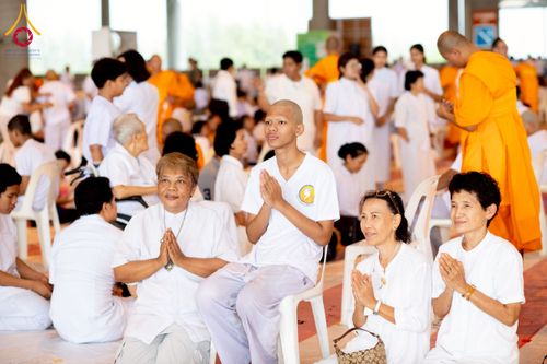 ภาพ No.214279:วันอาทิตย์ที่ 30 มีนาคม พ.ศ. 2568  พิธีปลงผมสามเณรฟื้นฟูทั่วไทย ณ มหารัตนวิหารคด คอร์ 22 วัดพระธรรมกาย จ.ปทุมธานี