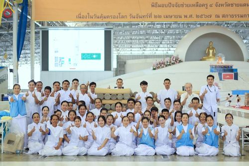 ภาพ No.58223:V.41 เทหมดใจ  ลุยต่อไป ร้อยซาวปี การเตรียมงาน การปฏิบัติงาน และการเก็บงาน ของเจ้าหน้าที่หน่วยงานต่างๆ เพื่อพิธีฉลองอายุวัฒนมงคล 80 ปี หลวงพ่อธัมมชโย และรับถวายมหาสังฆทาน 10,000 กว่าวัดทั่วประเทศ ในวันคุ้มครองโลก จันทร์ที่ 22 เมษายน พ.ศ. 2567