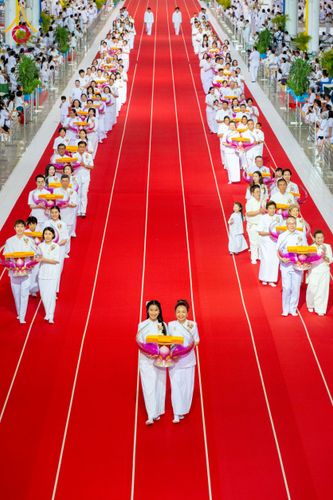 ภาพ No.215385:วันอาทิตย์ต้นเดือนที่ 6 เมษายน พ.ศ. 2568 ขบวนอัญเชิญผ้าป่าสมทบ มหาสังฆทาน 40,000 กว่าวัดทั่วประเทศ ณ สภาธรรมกายสากล วัดพระธรรมกาย