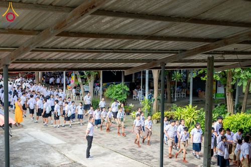 ภาพ No.183915:วันรวมพลังเด็กดี V-Star ผู้นำฟื้นฟูศีลธรรมโลก ครั้งที่ 17 ประจำปี 2567 จังหวัดราชบุรี ในวันที่ 26 พฤศจิกายน พ.ศ. 2567 ณ ศูนย์อบรมเยาวชนผาสุกวนิช อำเภอเมือง จังหวัดราชบุรี