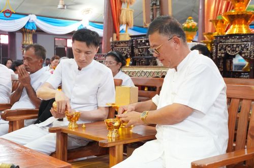 ภาพ No.163651:โครงการกฐินสามัคคีทั่วไทย 30,000 วัด บูชาธรรม 80 ปี หลวงพ่อธัมมชโย โดย คณะศิษยานุศิษย์วัดพระธรรมกาย ณ วัดปิ่นแก้ว จ.พระนครศรีอยธยา วันที่ 20 ตุลาคม พ.ศ. 2567