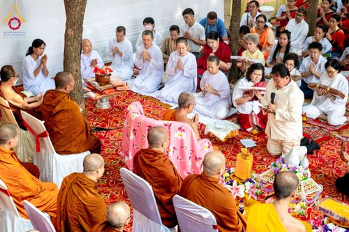 ภาพ No.176110:พิธีทอดผ้าป่าสมทบกฐิน ณ วัดพุทธคยา บานา วิหาร เมืองคยา รัฐพิหาร ประเทศอินเดีย โดยมูลนิธิธรรมกาย ในนามหลวงพ่อธัมมชโย  วันที่ 12 พฤศจิกายน พ.ศ. 2567