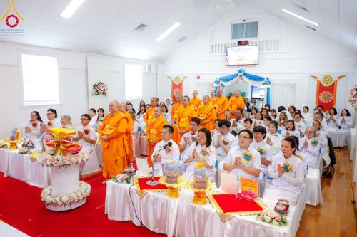 ภาพ No.98153:พิธีทอดกฐินสมปรารถนา วัดพระธรรมกายบอสตัน รัฐแมสซาชูเสตส์ ประเทศสหรัฐอเมริกา วันที่ 19 พฤศจิกายน พ.ศ. 2566
