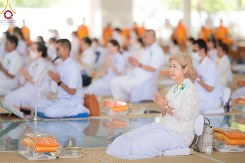 ภาพ No.100145:พิธีบุพเปตพลี  ครั้งที่ 143 วันที่ 27 พฤศจิกายน พ.ศ. 2566 วันพระ ขึ้น 15 ค่ำ เดือน 12 ณ หอฉันคุณยายอาจารย์ฯ วัดพระธรรมกาย