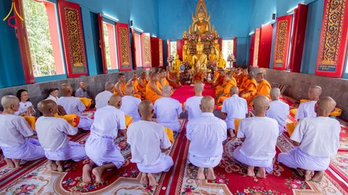 ภาพ No.233068:โครงการบรรพชาอุปสมบทหมู่รุ่นเข้าพรรษา ปี ๒๕๖๘ ระหว่างวันที่ ๒๕ มิ.ย. - ๕ พ.ย. ๒๕๖๘ ณ ศูนย์อบรมเยาวชนบางปะหัน