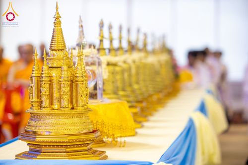 ภาพ No.209534:วันอาทิตย์ที่ 2 มีนาคม พ.ศ. 2568 พิธีบูชาข้าวพระ ณ สภาธรรมกายสากล วัดพระธรรมกาย