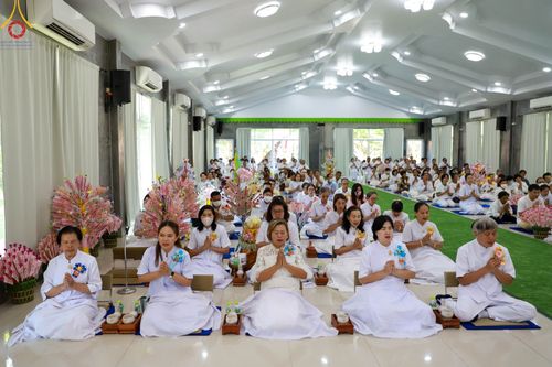 พิธีทอดกฐินสามัคคี เพื่อขยายที่ดินและสร้างบ้านพักอาสาสมัครเยาวชน ณ ศูนย์ปฏิบัติธรรมดอยหล่อ อ.ดอยหล่อ จ.เชียงใหม่ วันอาทิตย์ที่ ๑๒ พฤศจิกายน พ.ศ. ๒๕๖๖