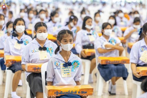 ภาพ No.89655:อบรมเชิงปฏิบัติการจัดกิจกรรมทอดกฐินสัมฤทธิ์ และพิธีมอบผ้าไตรประธานกฐินสัมฤทธิ์เด็กดี V-Star ประจำปีพุทธศักราช 2566  วันเสาร์ที่ 9 กันยายน พ.ศ. 2566 ณ สภาธรรมกายสากล วัดพระธรรมกาย จ.ปทุมธานี