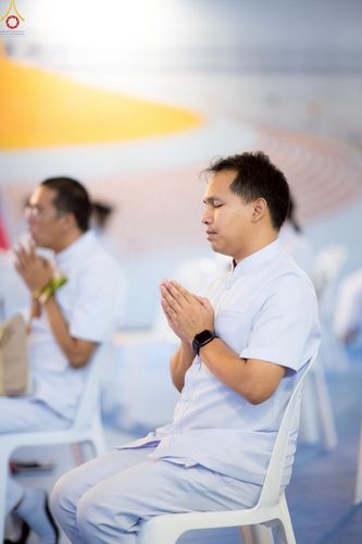 ภาพ No.244402:วันที่ 7 กันยายน พ.ศ. 2568 พิธีฉลองชัยสวดมนต์บทธัมมจักกัปปวัตตนสูตร 7,681,108,108 จบ ณ มหารัตนวิหารคด วัดพระธรรมกาย