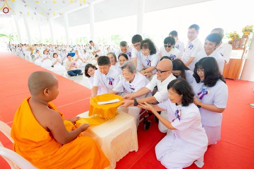 ภาพ No.263588:วันที่ 23 ตุลาคม พ.ศ. 2568 พิธีทอดกฐินสามัคคี เพื่อปรับปรุงและต่อเติมอาคารอเนกประสงค์ และพิธีทอดกฐินสามัคคีทั่วไทย 30,000 วัด ณ ศูนย์ปฏิบัติธรรมโพธารามราชบุรี ตำบลเขาชะงุ้ม อำเภอโพธาราม จังหวัดราชบุรี