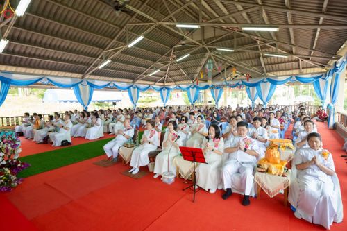 ภาพ No.258300:วันที่ 13 ตุลาคม พ.ศ. 2568 พิธีทอดกฐินสามัคคีทั่วไทย 30,000 วัด โดยคณะศิษยานุศิษย์ บูชาธรรม 81 ปี หลวงพ่อธัมมชโย ณ วัดทุ่งเจริญธรรม อ.อมก๋อย จ.เชียงใหม่