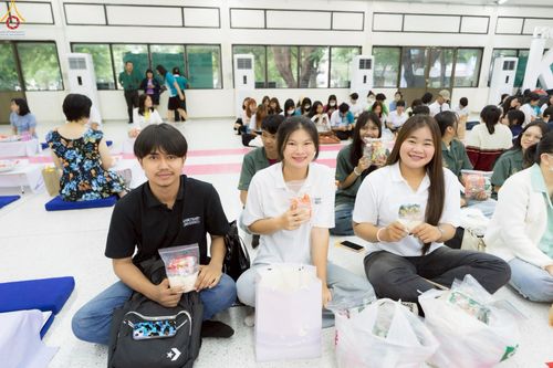 ภาพ No.243055:วันพฤหัสบดีที่ 4 กันยายน พ.ศ. 2568 เวลา 07.00-08.15 น. มหาวิทยาลัยเกษตรศาสตร์ กำแพงแสน ร่วมทำบุญตักบาตร Freshy KU85 พระสงฆ์ 85 รูป