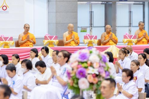 ภาพ No.57952:พิธีมุทิตาสักการะพระสังฆาธิการ ผู้ที่ได้รับพระราชทานเลื่อนและตั้งสมณศักดิ์ ปีพุทธศักราช 2567 วันอาทิตย์ที่ 28 เมษายน พ.ศ. 2567 ณ วัดพระธรรมกาย จ.ปทุมธานี