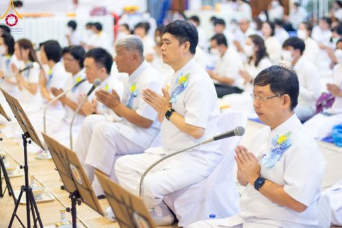 ภาพ No.112973:พิธีถวายภัตตาหารเป็นสังฆทาน แด่คณะพระธรรมยาตรา ปีที่ 12 วันที่ 16 มกราคม พ.ศ. 2567 ณ วัดโบสถ์(บน) บางคูเวียง จ.นนทบุรี