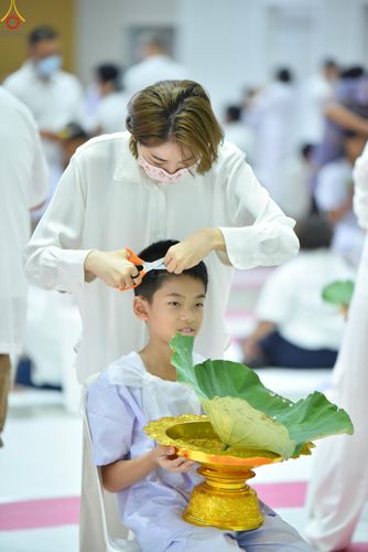 ภาพ No.316797:วันเสาร์ที่ 28 มีนาคม พ.ศ.2569 พิธีปลงผมนาคธรรมทายาท โครงการสามเณรยุวธรรมทายาท รุ่นที่ 34 โครงการสามเณรมัชฌิมธรรมทายาท รุ่นที่ 30 ณ มหารัตนวิหารคด 13 วัดพระธรรมกาย