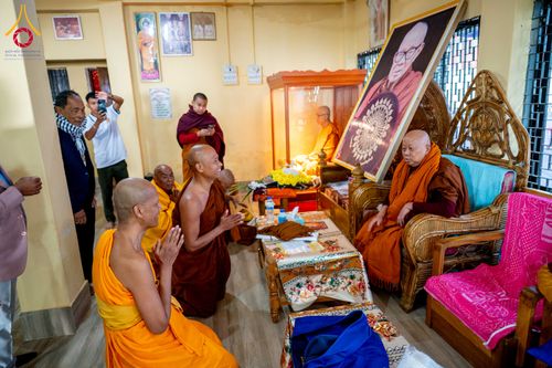 ภาพ No.280133:วันที่ 19 ธันวาคม พ.ศ. 2568 พิธีชำระร่าง พระติโลกานันทะ มหาเถโร  พระสังฆราชองค์ที่ 4 แห่งเทือกเขาจิตตะกอง  ประเทศบังกลาเทศ