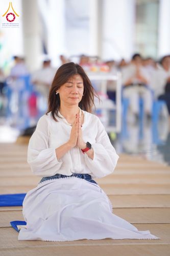 ภาพ No.320684:วันที่ 11 เมษายน พ.ศ.2569 พิธีถวายภัตตาหารเมนูสวรรค์ เพื่อการบรรลุธรรม ณ หอฉันคุณยายอาจารย์ฯ วัดพระธรรมกาย