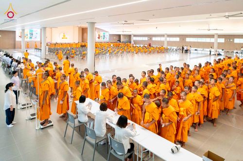 ภาพ No.342609:วันที่ 8 สิงหาคม พ.ศ. 2569  ตรวจสุขภาพประจำปีสามเณร ณ วัดพระธรรมกาย ปทุมธานี