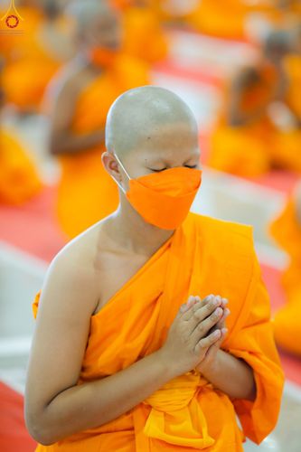 ภาพ No.79934:พิธีขอบรรพชา , พิธีคล้องอังสะ พิธีขอสรณคมน์และศีล , พิธีขอนิสสัย ในโครงการบรรพชาสามเณรฟื้นฟูพระพุทธศาสนาทั่วไทย วันเสาร์ที่ 8 เมษายน พ.ศ.2566