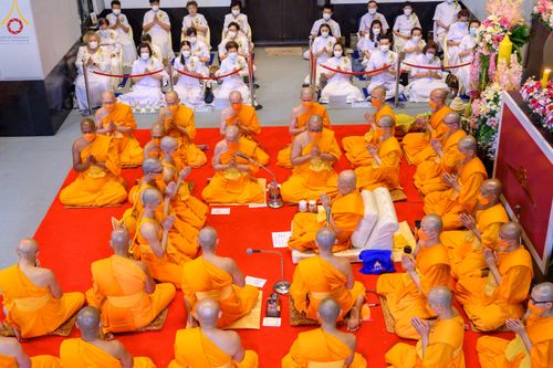 ภาพ No.81717:พิธีอุปสมบทอุทิศชีวิต สามเณรเปรียญธรรม 11 รูป ในวันวิสาขบูชา วันเสาร์ที่ 3 มิถุนายน 2566 ณ อุโบสถพระไตรปิฎก วัดพระธรรมกาย จ.ปทุมธานี