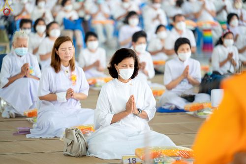 ภาพ No.78091:พิธีบุพเปตพลี ครั้งที่ 132 เพื่ออุทิศบุญกุศลแด่บรรพบุรุษผู้ล่วงลับ วันที่ 21 มีนาคม พ.ศ. 2566 ณ วัดพระธรรมกาย