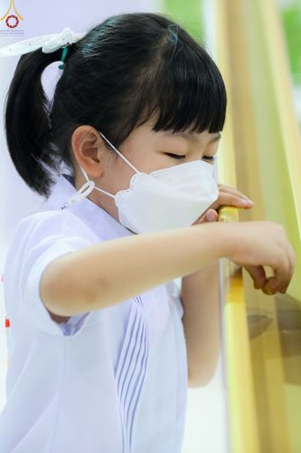 ภาพ No.77127:พิธีหล่อพระบรมพุทธเจ้า ในวันมาฆบูชา อาทิตย์ต้นเดือนที่ 6 มีนาคม พ.ศ. 2566 ณ วัดพระธรรมกาย จ.ปทุมธานี