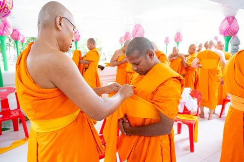 ภาพ No.232391:วันเสาร์ที่ 5 กรกฎาคม พ.ศ. 2568 พิธีบรรพชาอุปสมบท ธรรมทายาท โครงการบรรพชาอุปสมบทหมู่ รุ่นเข้าพรรษา ,  โครงการบวชพระนานาชาติ AEC & WAB รุ่นที่ 9 ณ วัดพระธรรมกาย