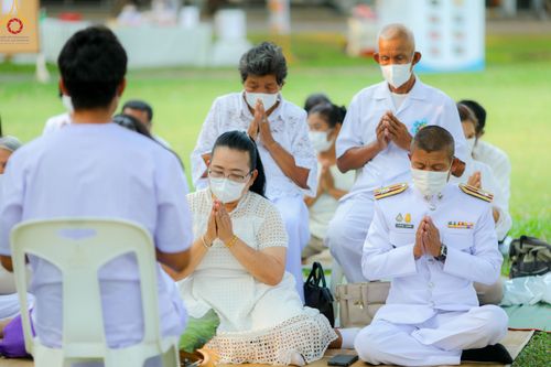 ภาพ No.80057:พิธีตัดปอยผมและปลงผมนาคธรรมทายาท โครงการอุปสมบทหมู่ธรรมทายาท พุทธศาสตร์สากลรุ่นที่ 7 (ภาคฤดูร้อน) วันอาทิตย์ที่ 9 เมษายน พ.ศ.2566