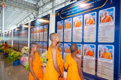 ภาพ No.85072:บรรยากาศการต้อนรับพระสังฆาธิการทั่วประเทศ และพิธีบูชาข้าวพระในวันสมาธิโลก วันอาทิตย์ต้นเดือนที่ 6 สิงหาคม พ.ศ. 2566 ณ สภาธรรมกายสากล วัดพระธรรมกาย